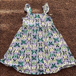 Butterfly Print Dress